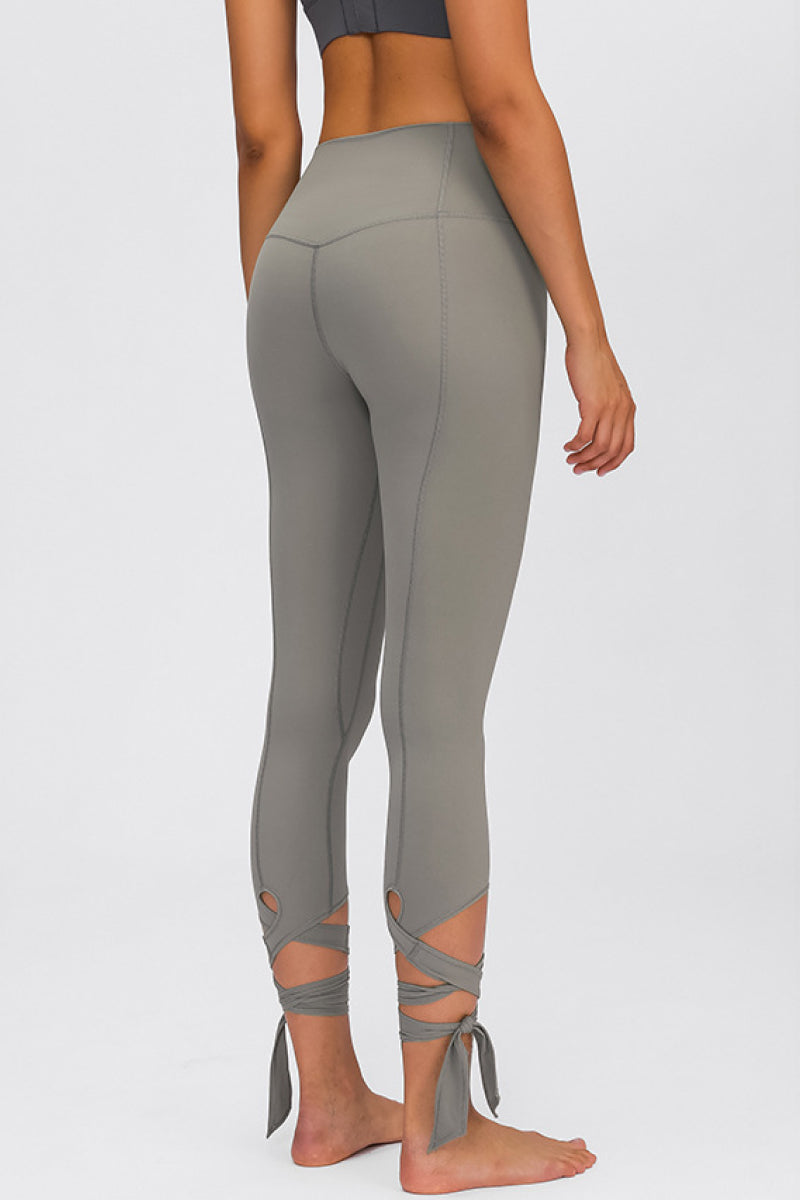 Tie-Ankle Leggings