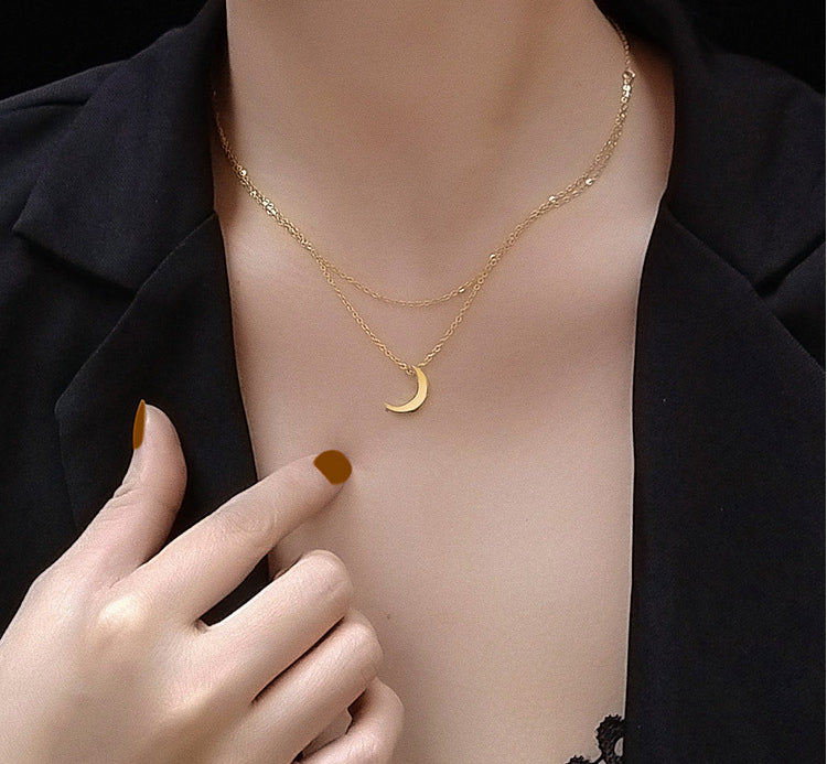 Crescent Moon Pendant