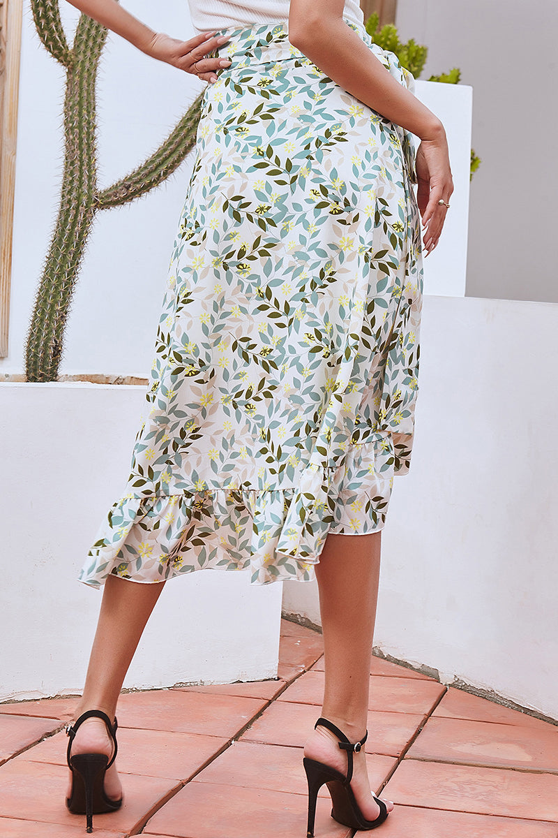 Ruffled Hem skirt