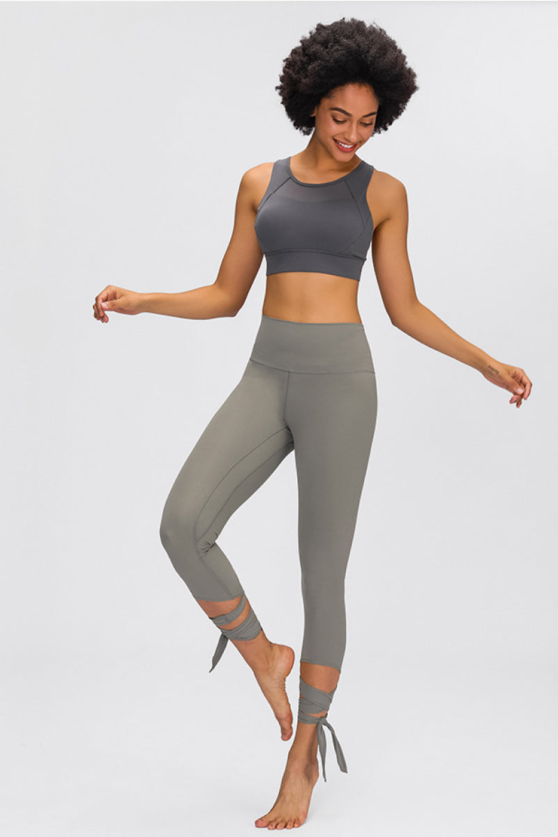 Tie-Ankle Leggings