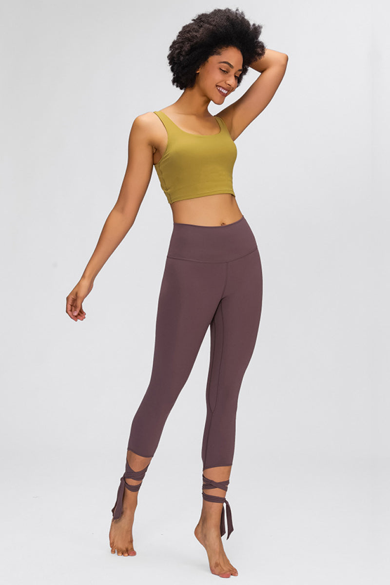 Tie-Ankle Leggings