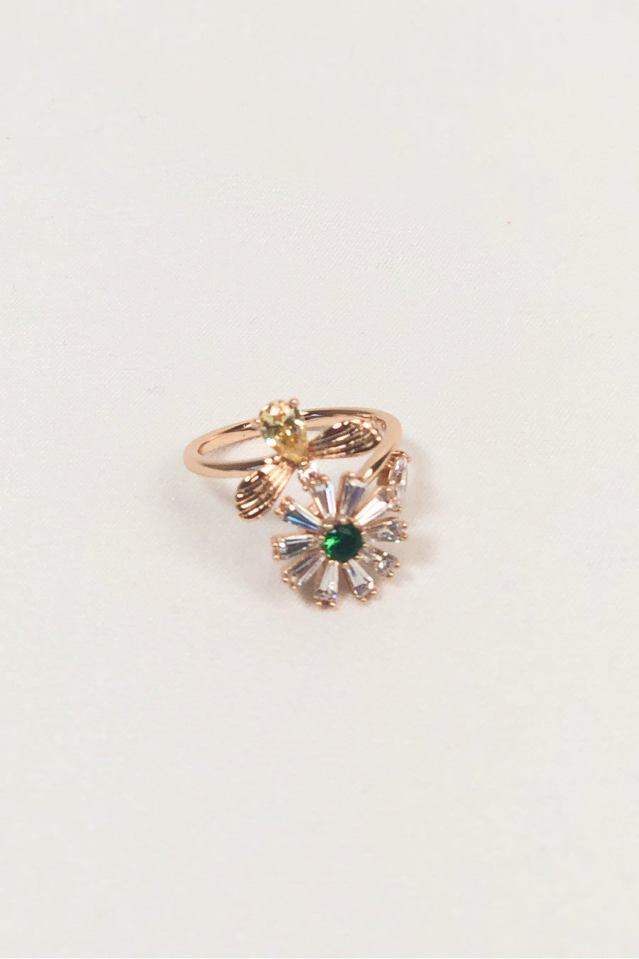 Floral Rotating Ring