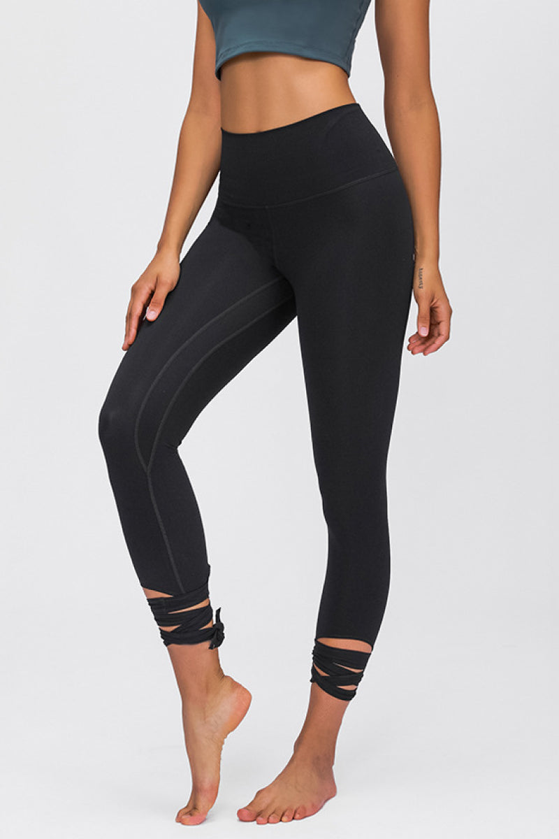 Tie-Ankle Leggings