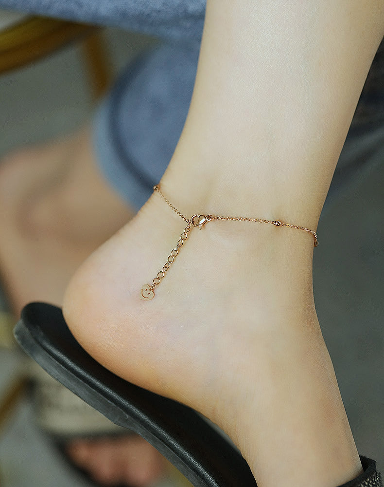 Heartbeat Anklet