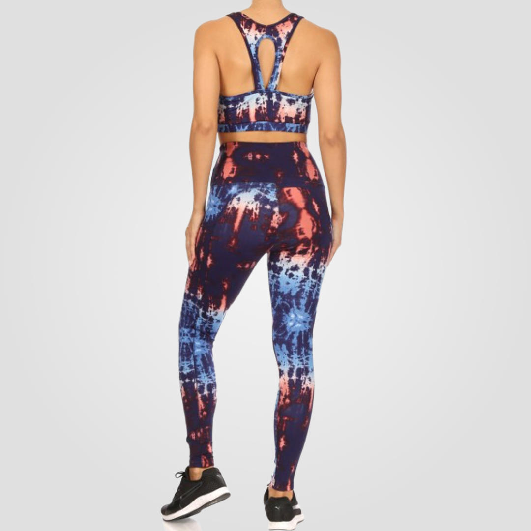 Tie Dye Yoga Set