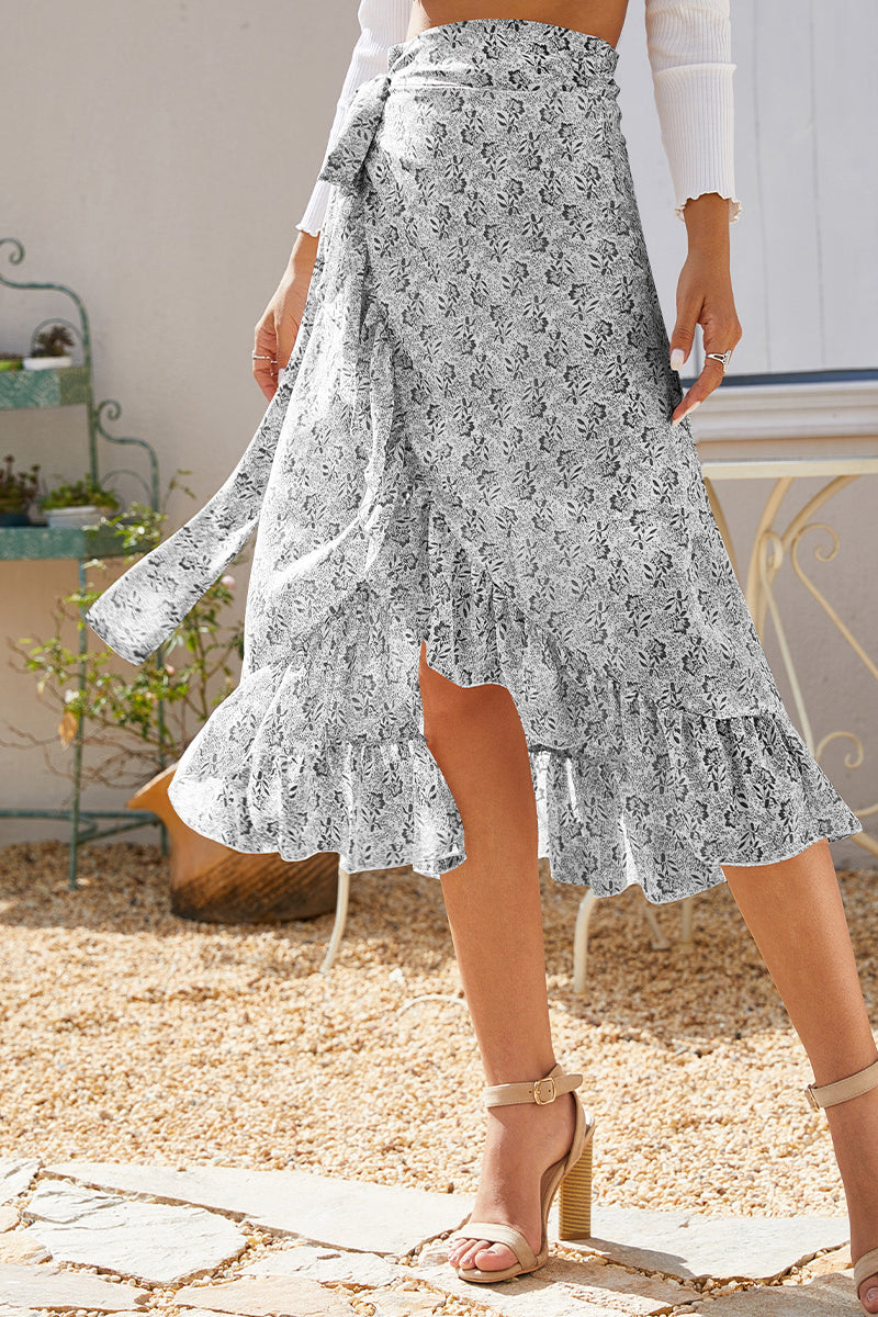 Ruffled Hem skirt