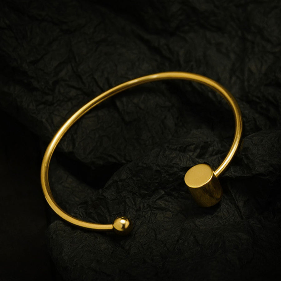 Round Ball Open Bangle
