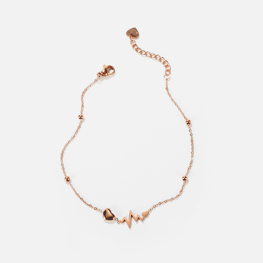Heartbeat Anklet