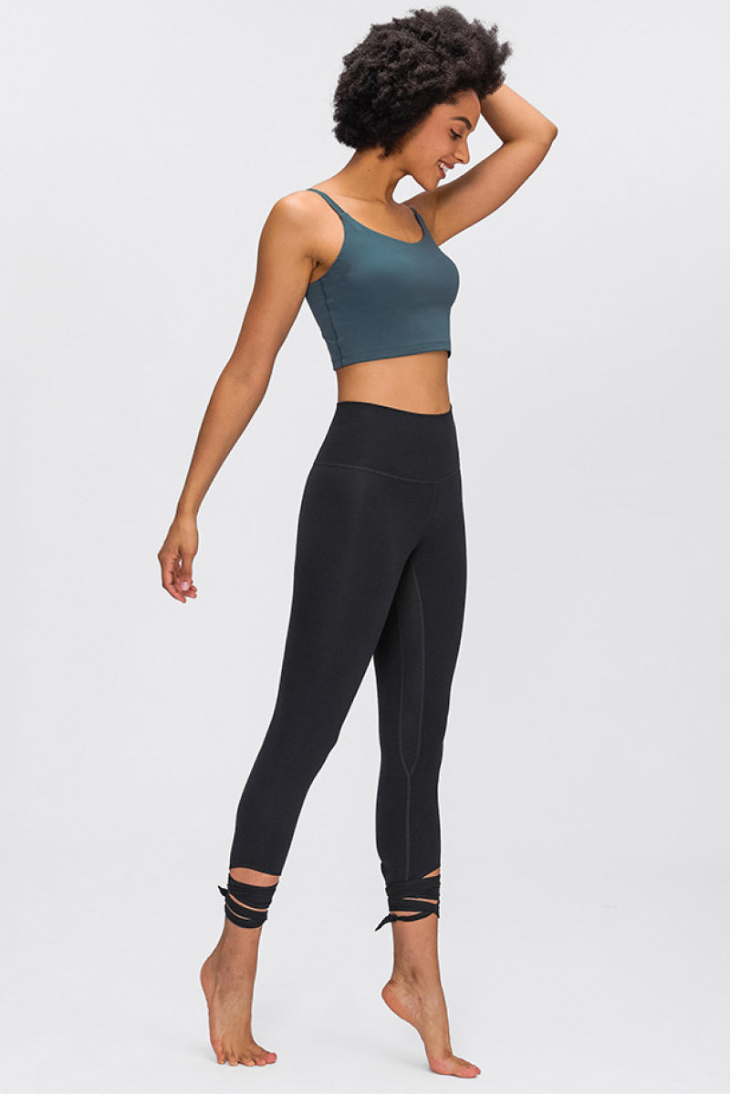 Tie-Ankle Leggings