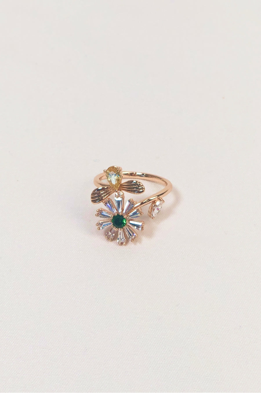 Floral Rotating Ring