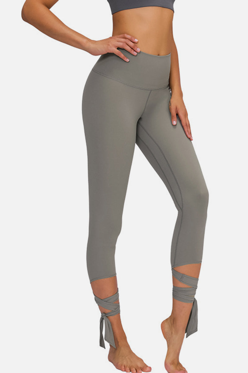 Tie-Ankle Leggings