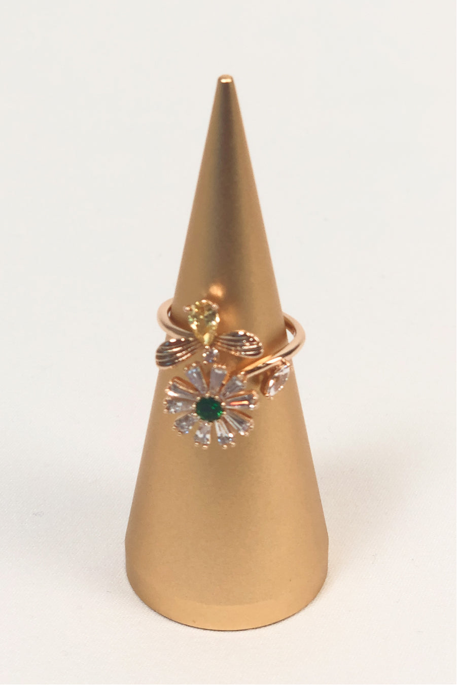 Floral Rotating Ring