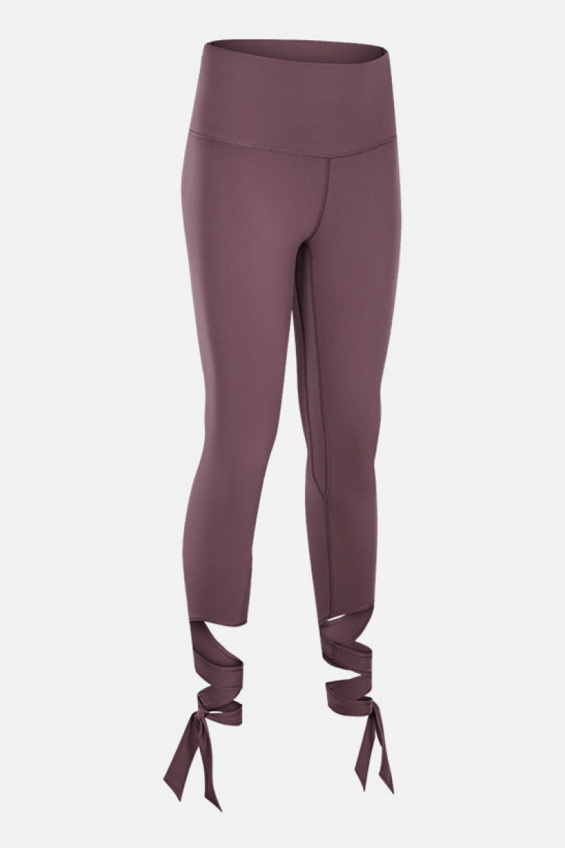 Tie-Ankle Leggings