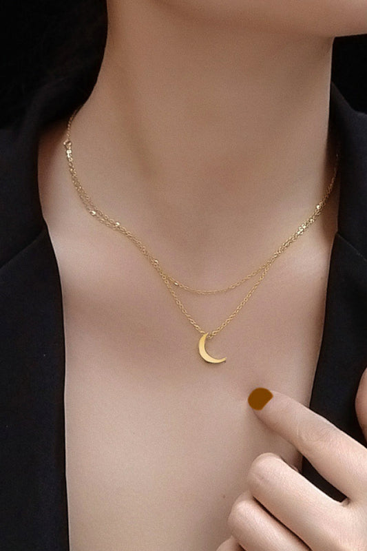 Crescent Moon Pendant