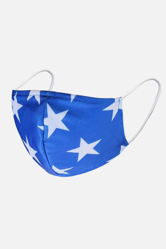 Star Print Face Mask