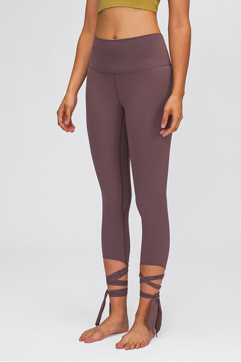 Tie-Ankle Leggings